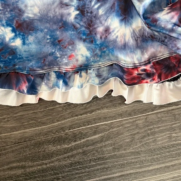 Free People Movement + Onzie High Waist Tie-Dye Shorts